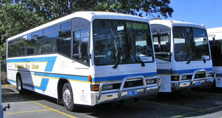 Kangaroo Bus Lines Mercedes OH1418 Newnham 39 & Custom 40